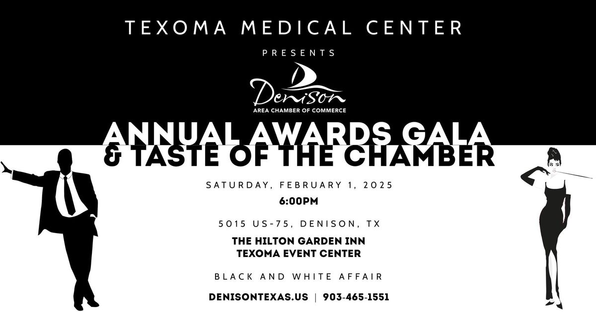 2025 Denison Chamber Annual Awards Gala & Taste of the Chamber presented by Texoma Medical Center