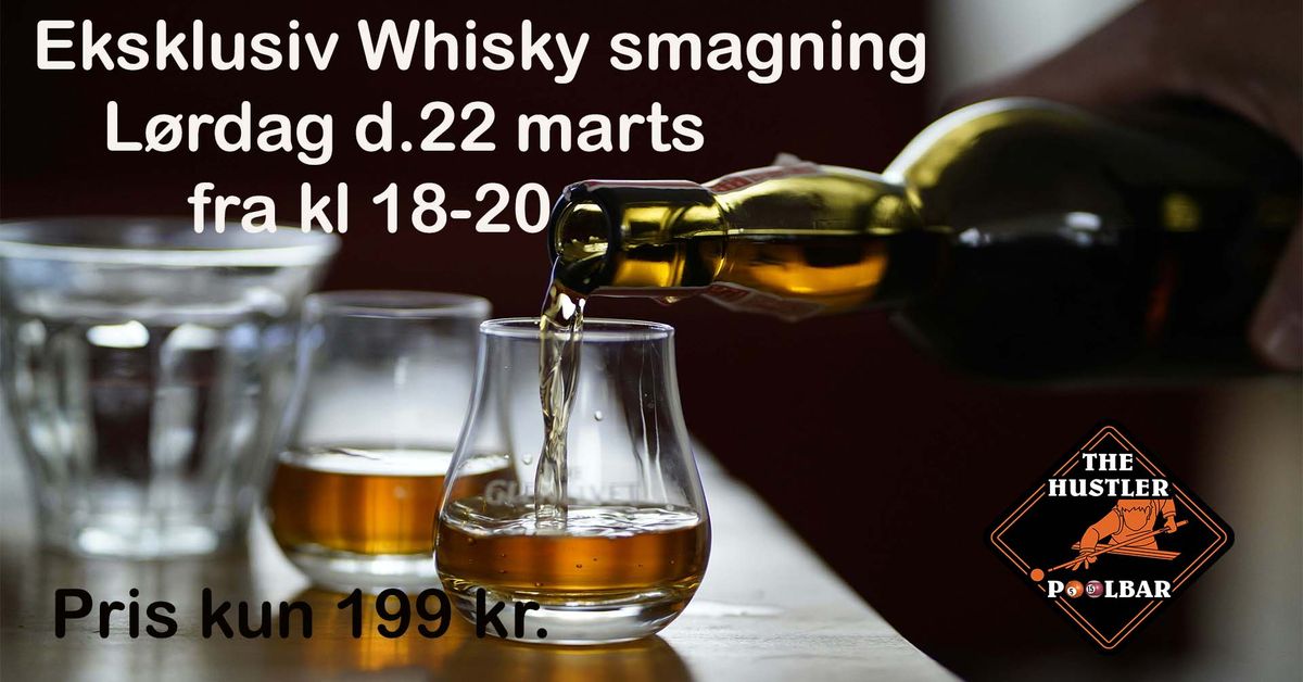 Eksklusiv whiskysmagning med Maltwhisky i topklasse