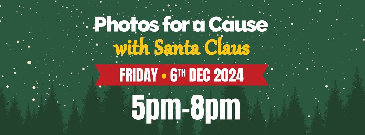 Photos for a Cause with Santa Clause