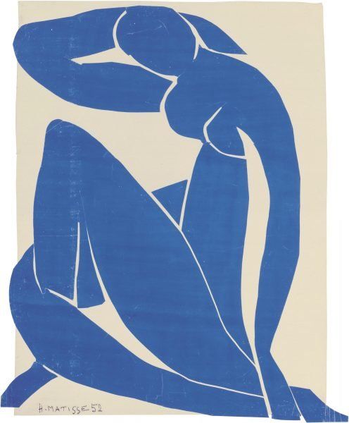 Matisse Blue Nude Inspired