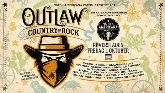 Outlaw Country & Rock 01.10.21 R\u00f8verstaden