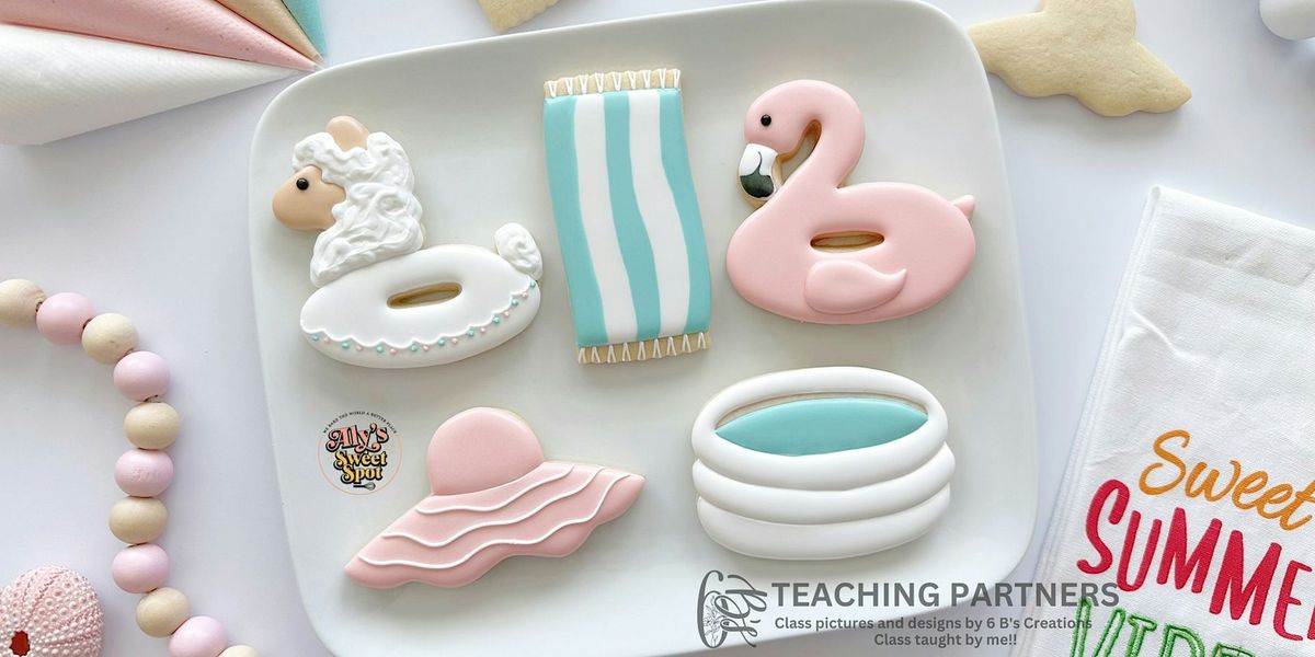 Poolside Cookie Decorating Class - Beginner Friendly