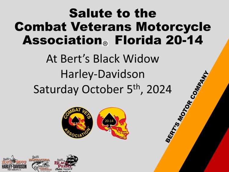 Salute to the Combat Veterans Motorcycle Association