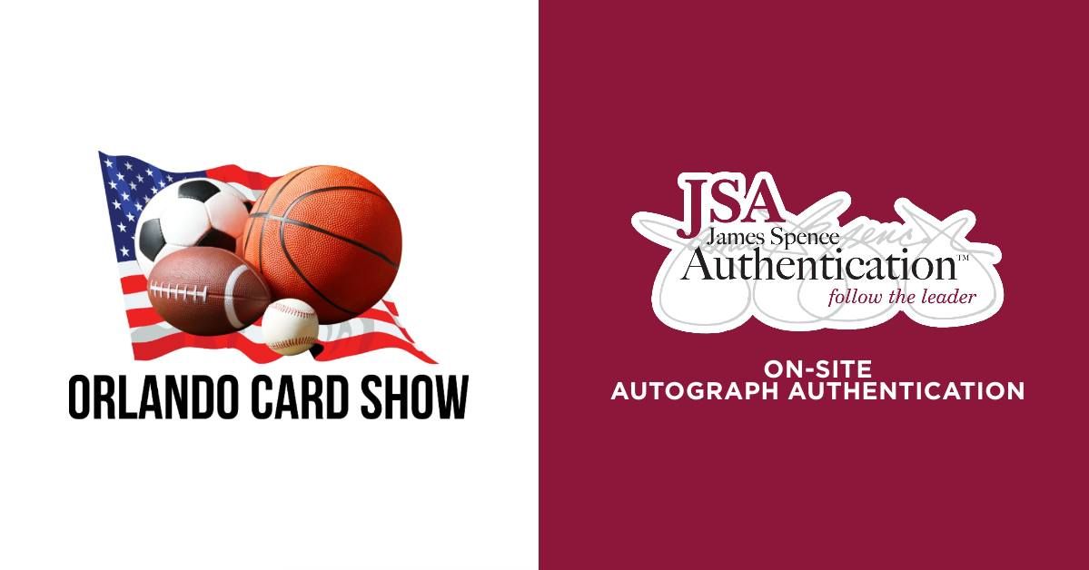 JSA at the Orlando Area Card Show