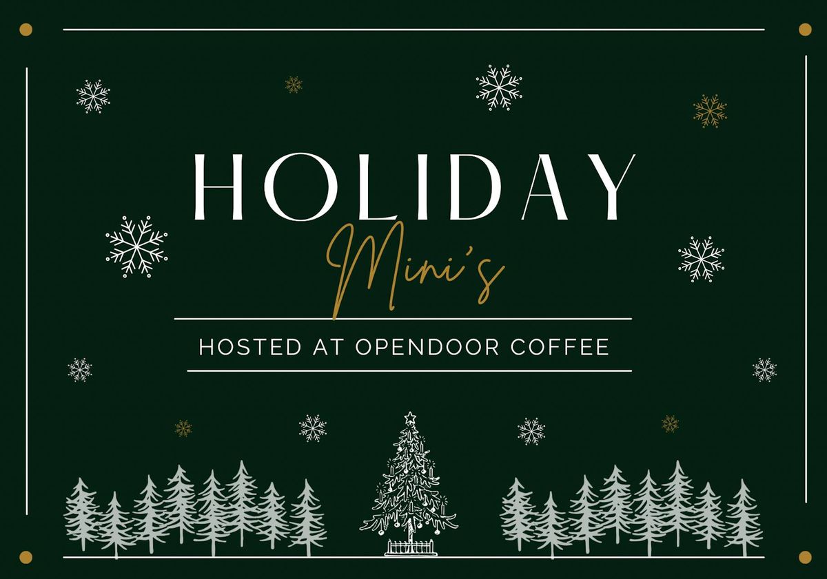 Holiday Mini Photoshoot with Andrew Miller Photography at OpenDoor Coffee