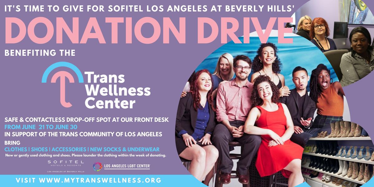 Safe & Contactless Donation Drive for the Trans Wellness Center