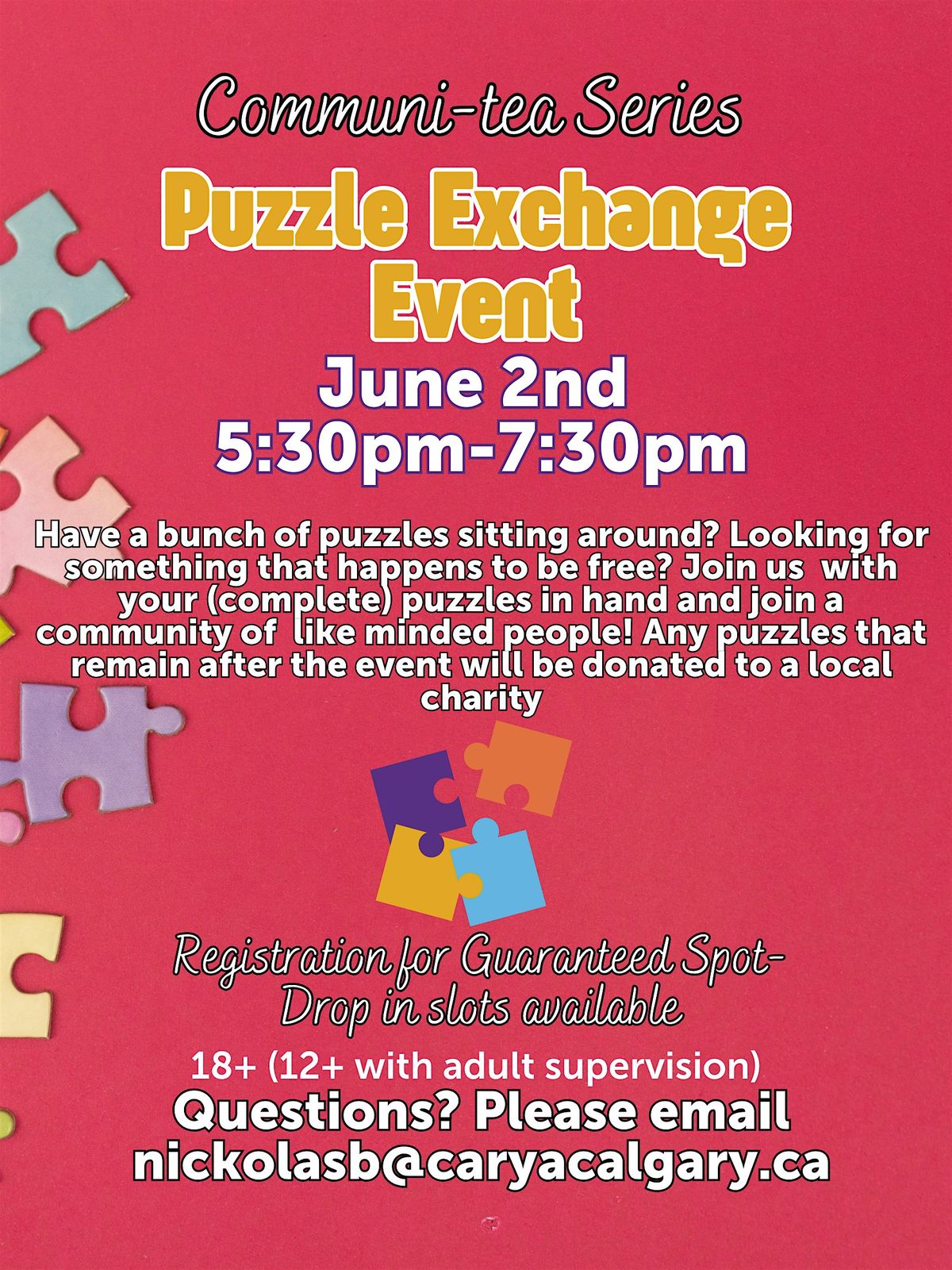 Communi-tea Puzzle Exchange Event
