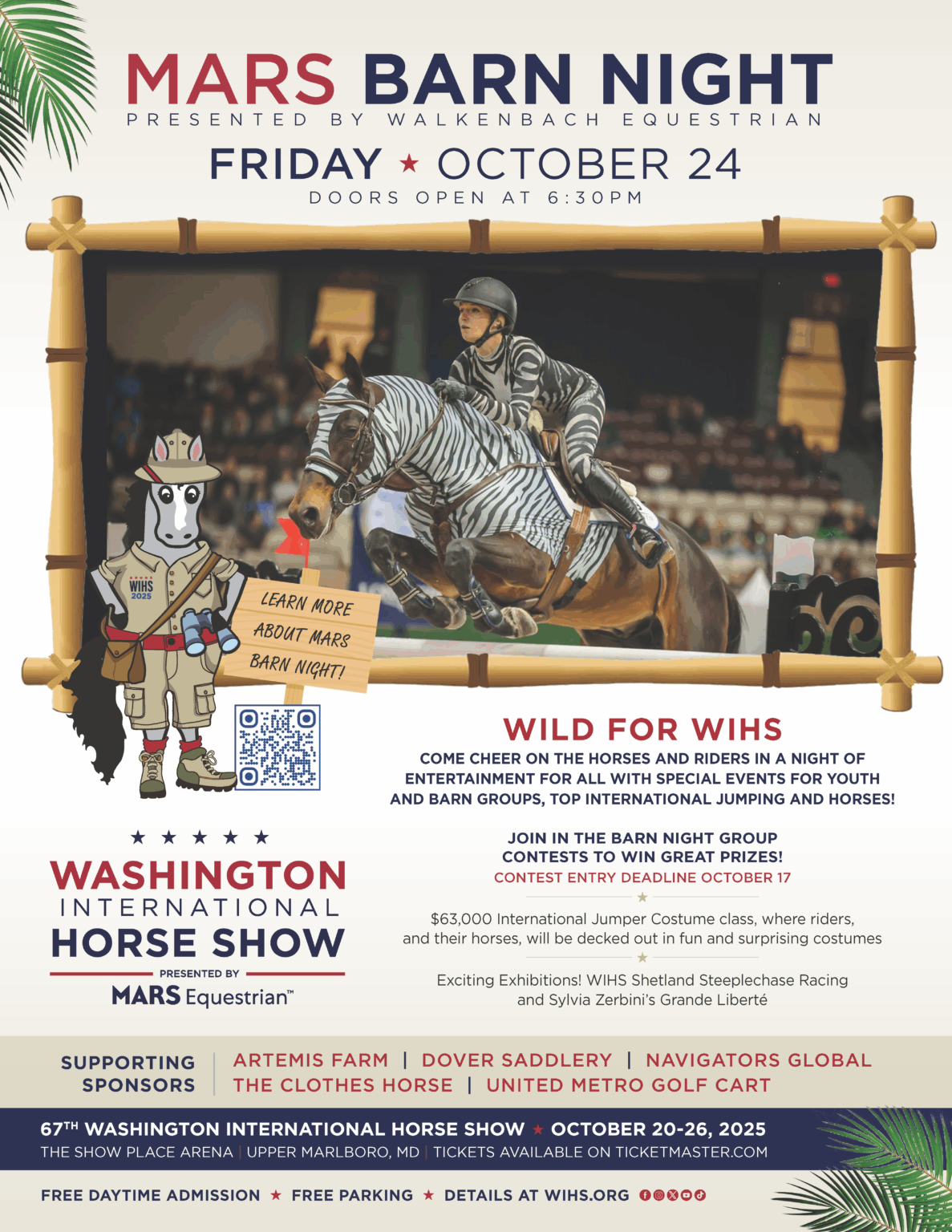 Washington International Horse Show Barn Night at Show Place Arena