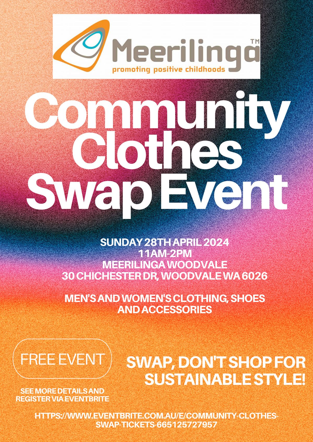 Community Clothes Swap \/\/ Run by Growing a Sustainable Community - Kingsley and Surrounds 