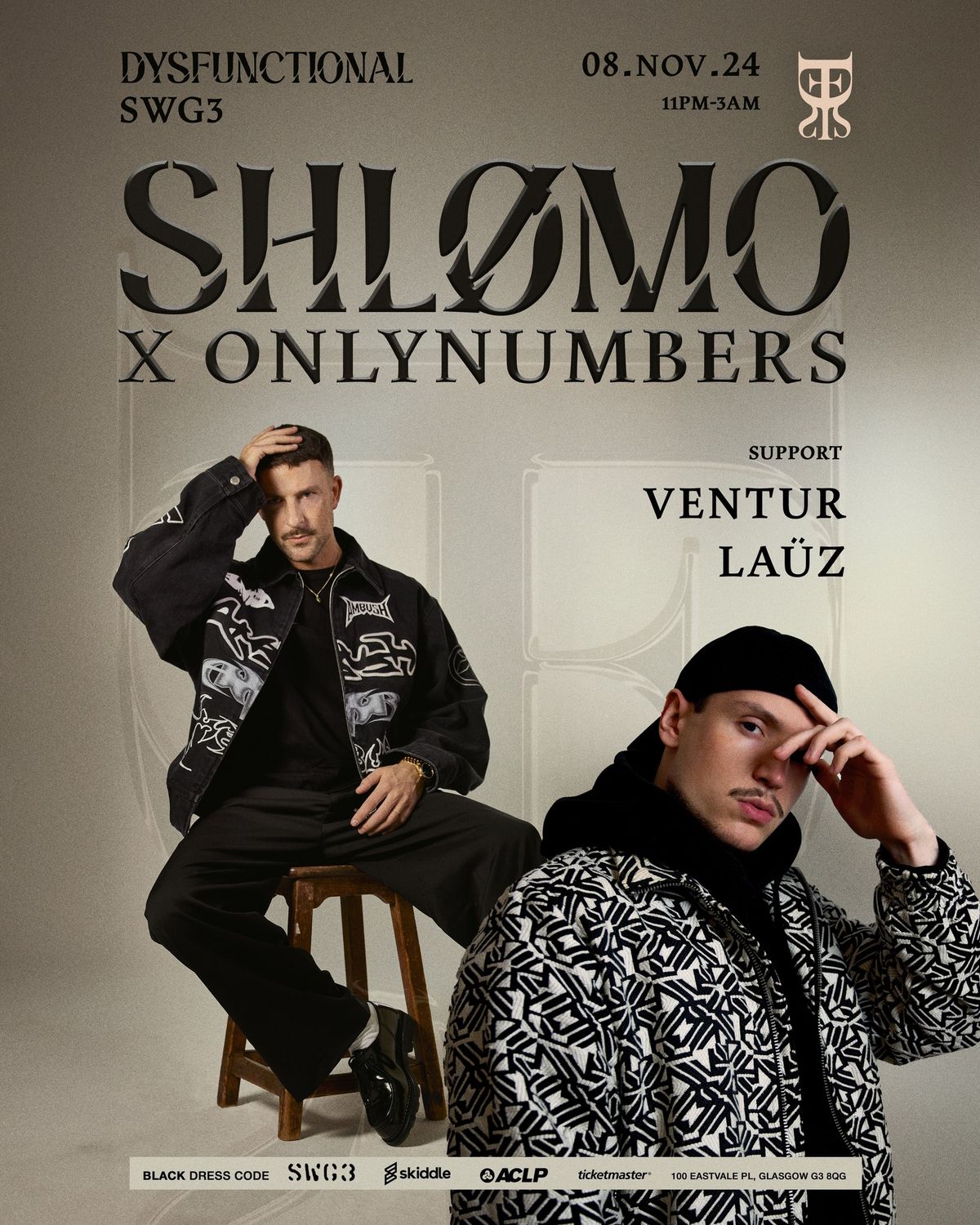 DYSFUNCTIONAL RAVE: SHLOMO x ONLYNUMBERS