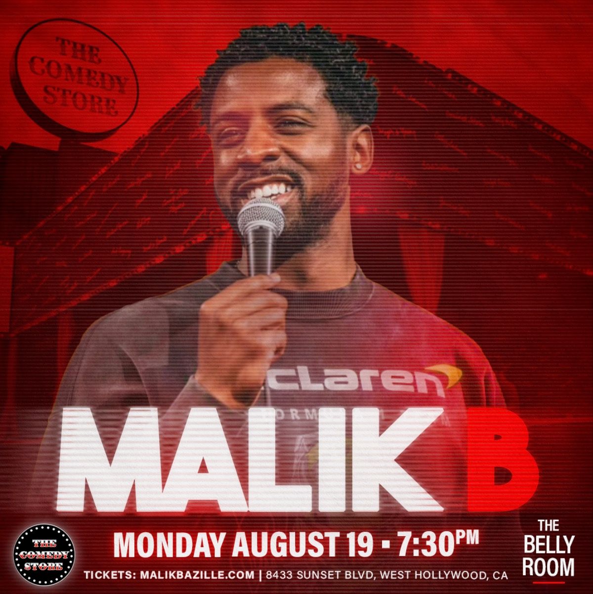 Malik B at Hyenas Comedy Night Club - Dallas