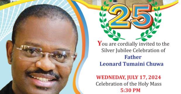 Celebration of Father Leonard's Silver Jubilee