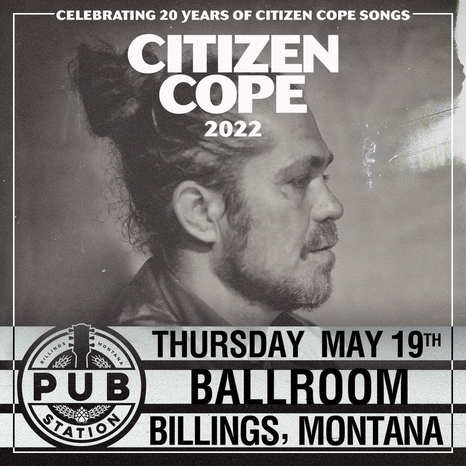citizen cope tour 2022