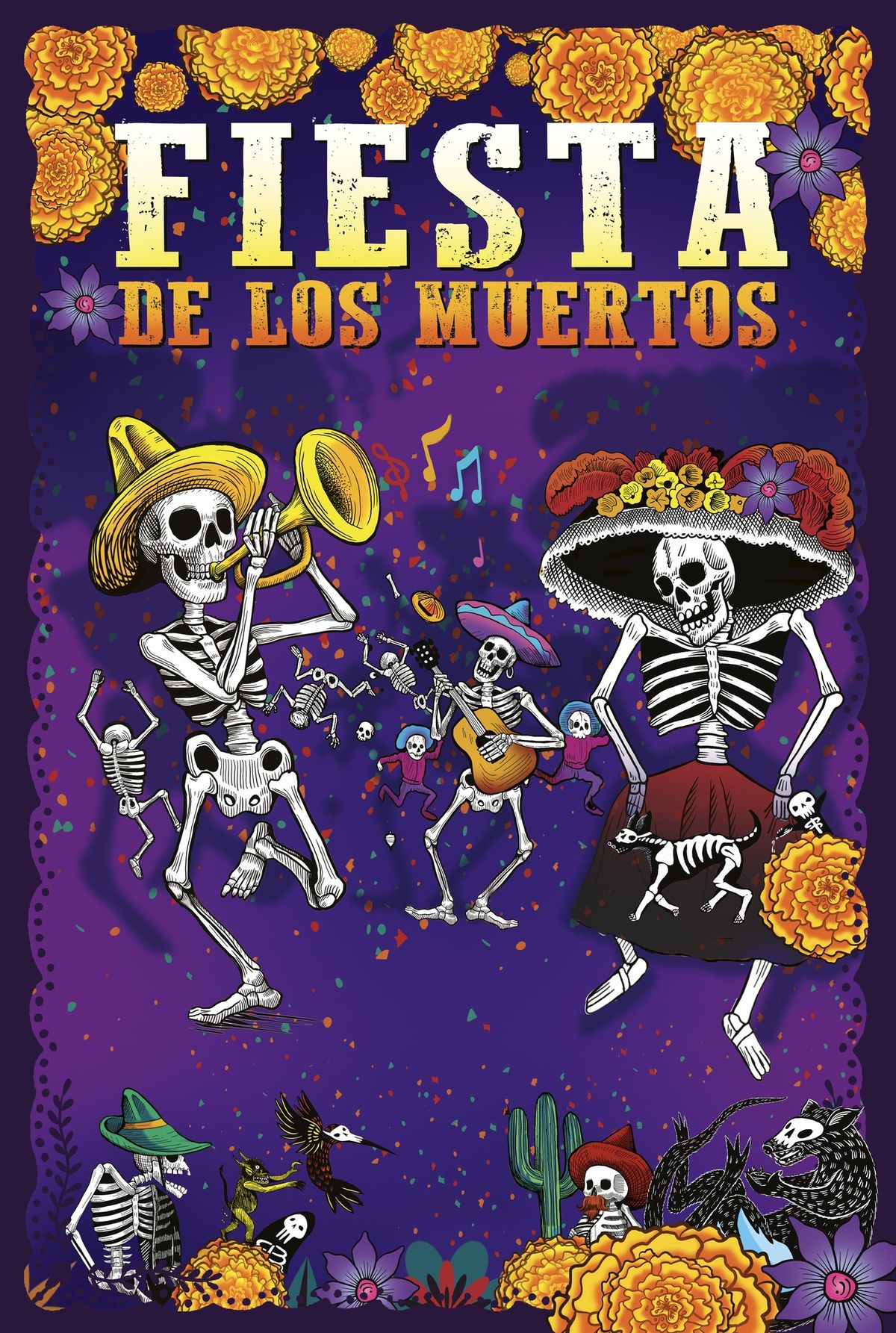 FIESTA DE LOS MUERTOS-DONA MEZKAL \u00ab NEKA MA GUTE \u00bb + LOS MARIACHIS DE BARCELONA + FRENCH TOURIST-DJ