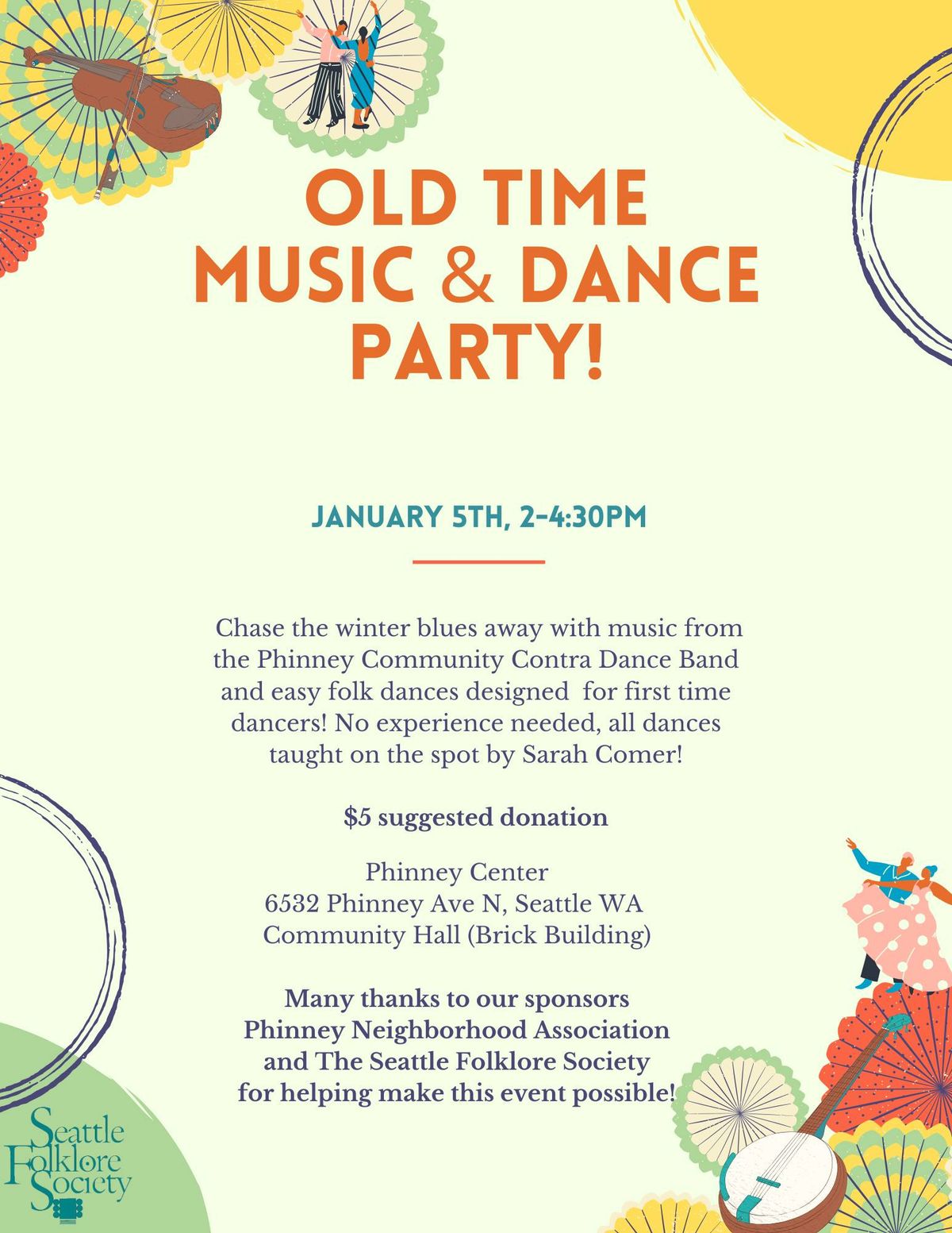 Old Time Music and Dance Party!