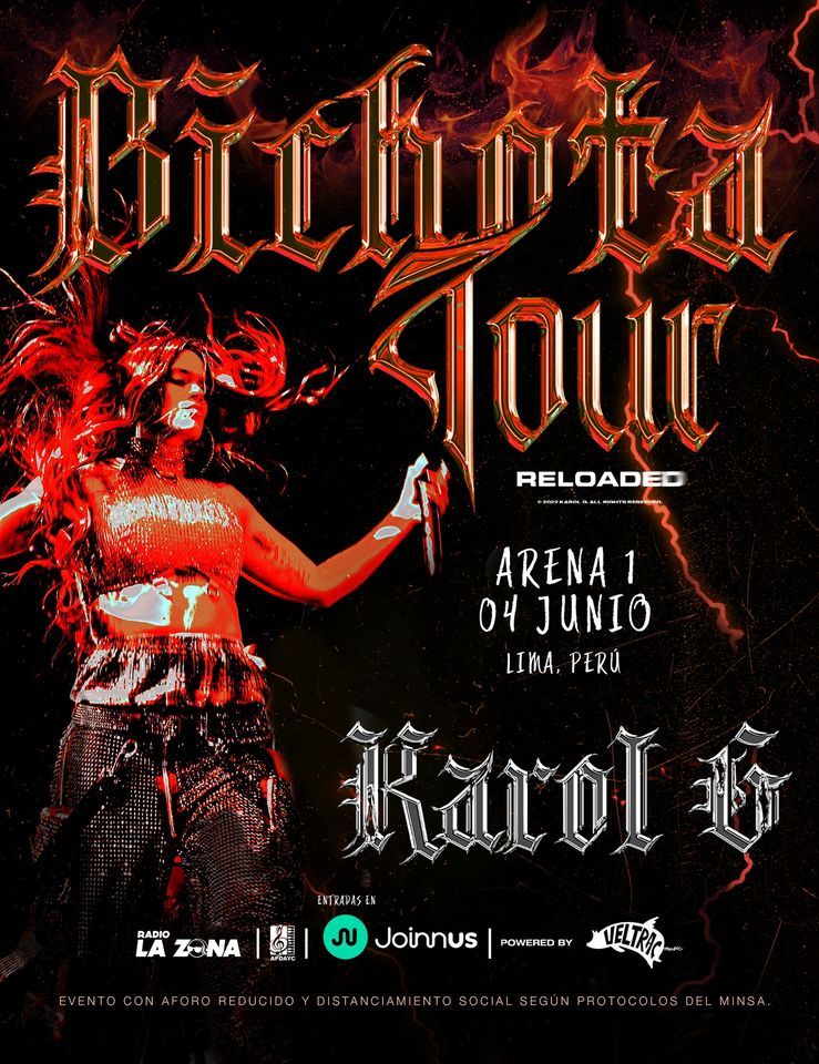 KAROL G EN CONCIERTO / COSTA VERDE, Arena 1, Lince, 4 June 2022