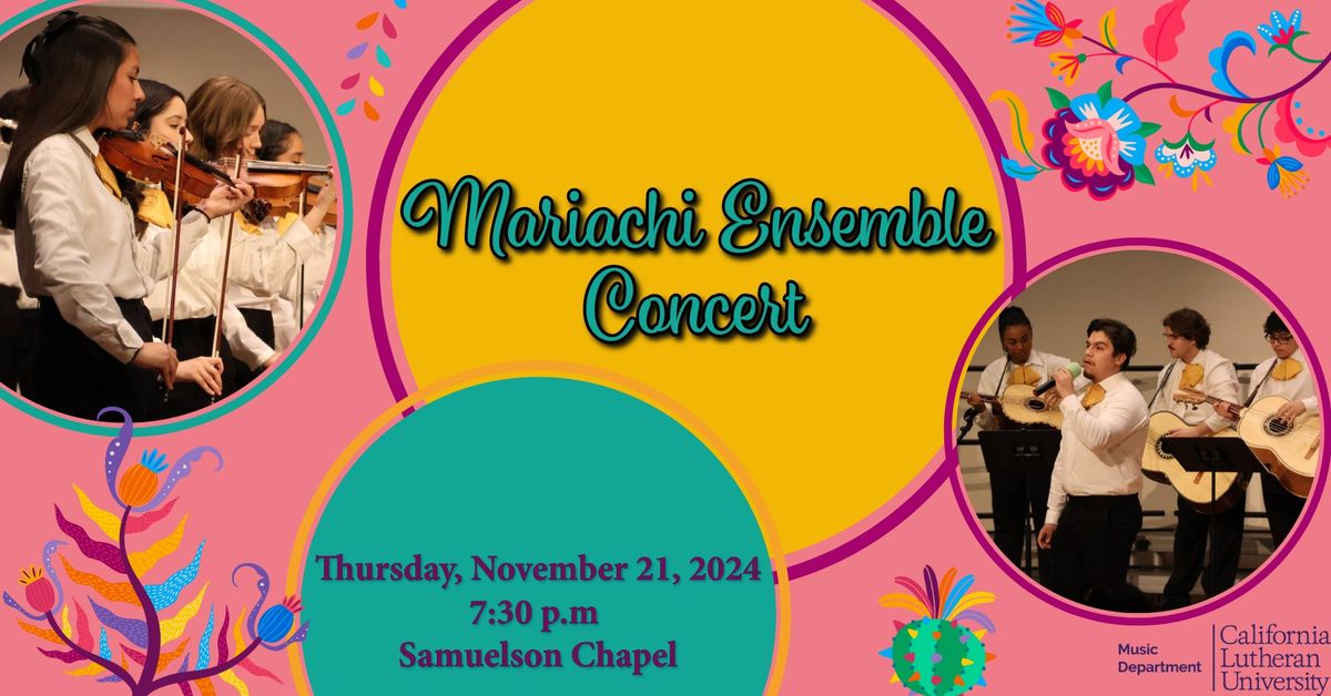 Mariachi Ensemble Concert