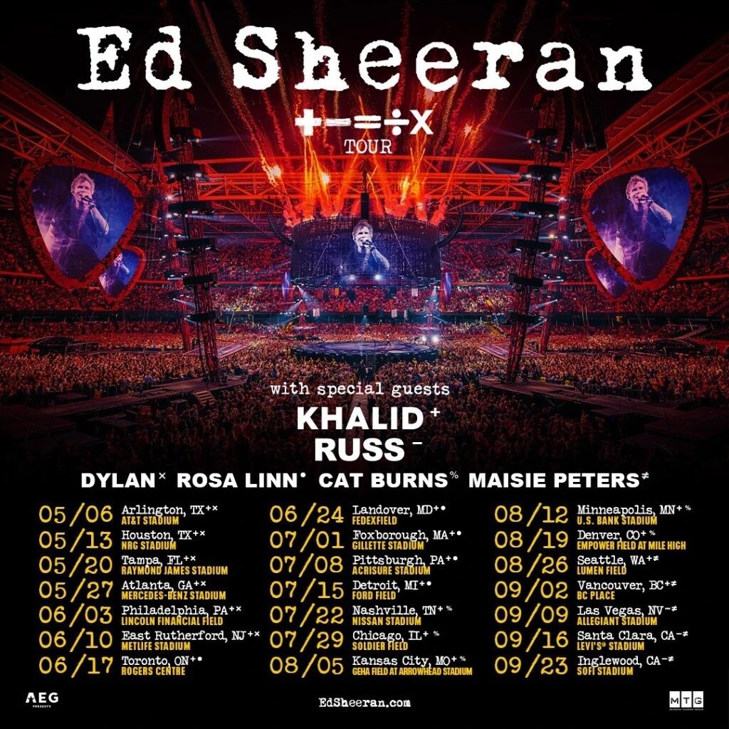 Ed Sheeran Las Vegas Tickets
