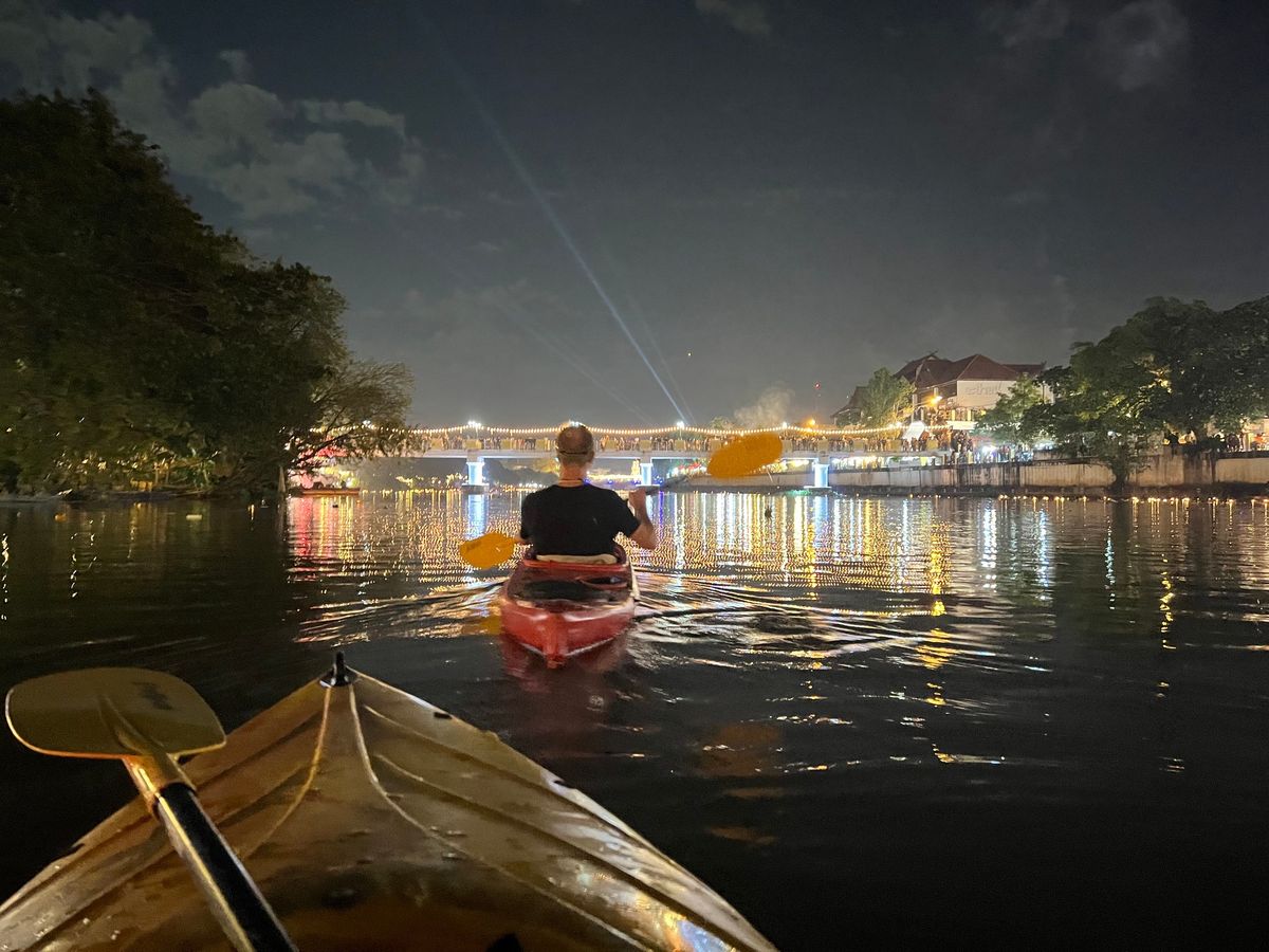 "Night Light", Ping River Night Kayaking