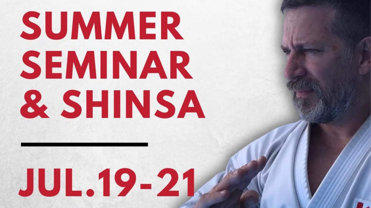 Shuseikan Canada Summer Seminar & Shinsa