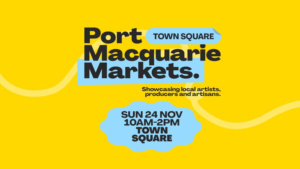 TOWN SQUARE MARKET - SUNDAY 24TH NOVEMBER