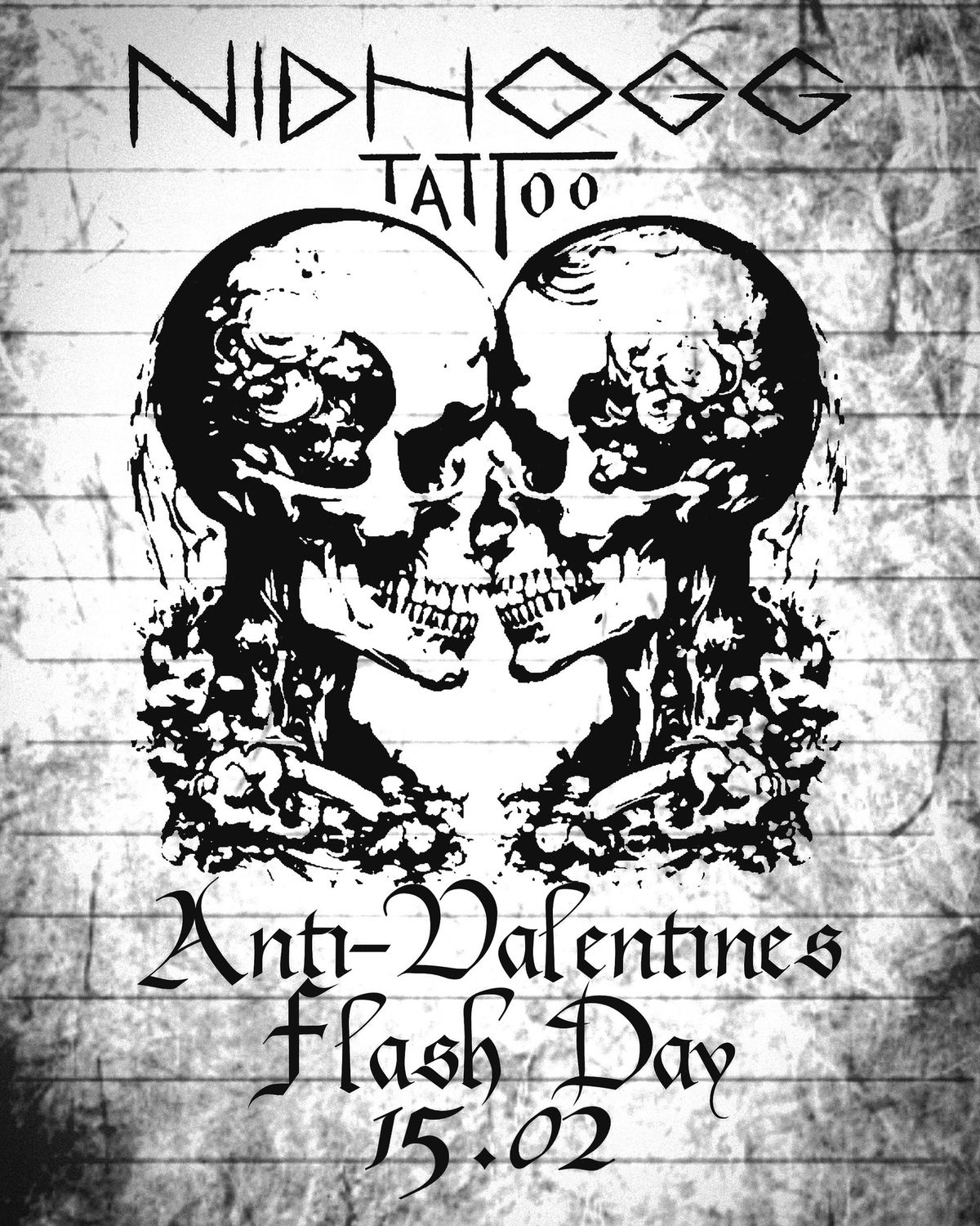 Anti-Valentines Flash Tattoo!