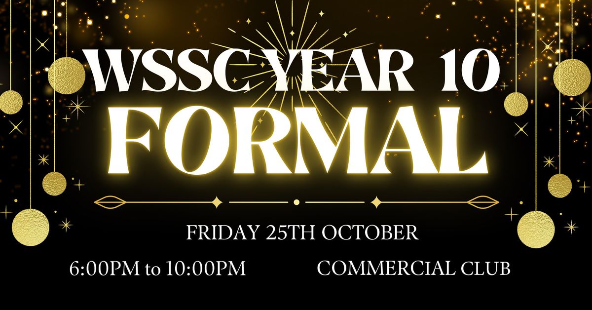 WSSC | Year 10 Formal 2024