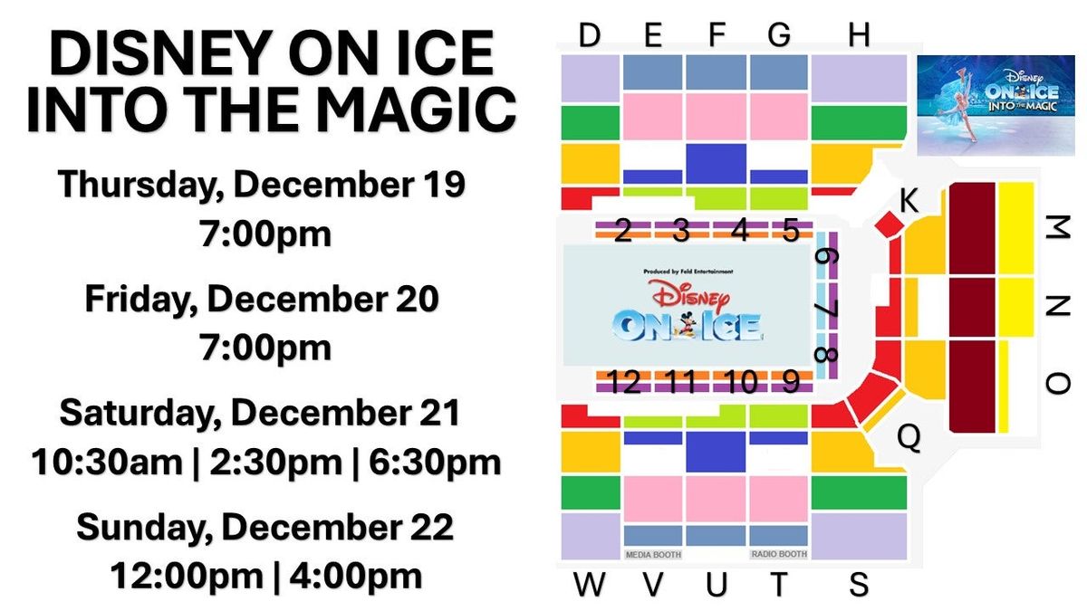 Disney on Ice: Into the Magic at Cross Insurance Arena