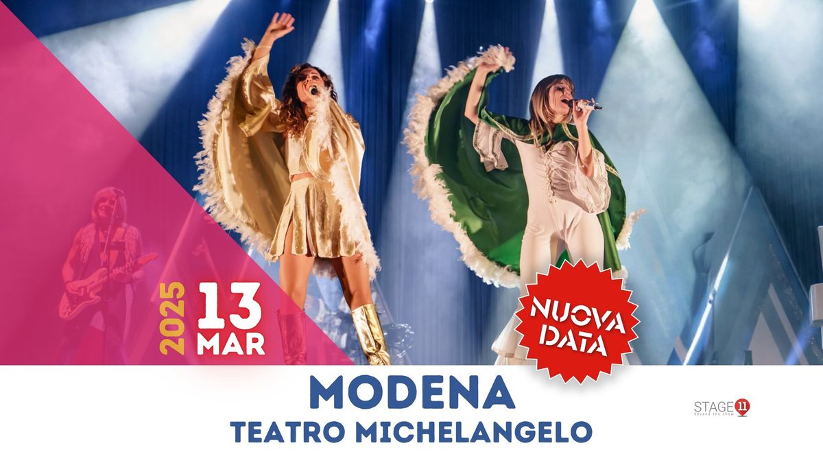 ABBAdream || MODENA, Teatro Michelangelo