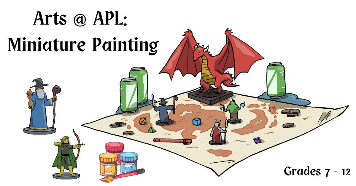 Arts @ APL: Miniature Painting