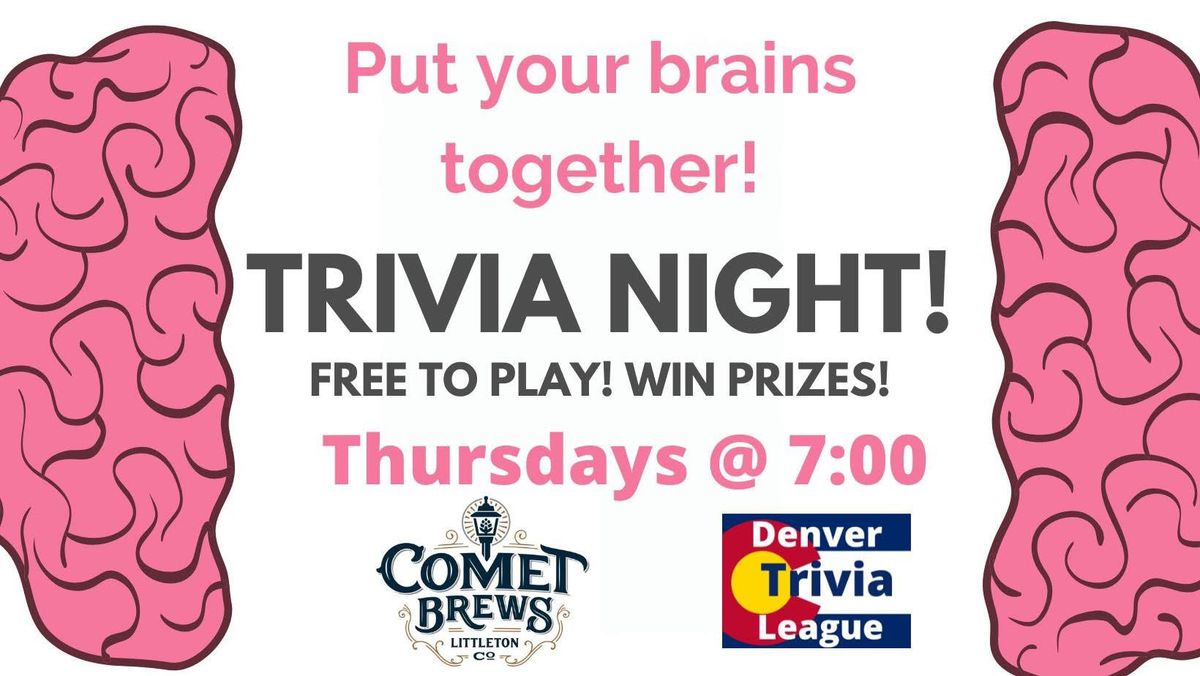 Trivia Night @ Comet Brews