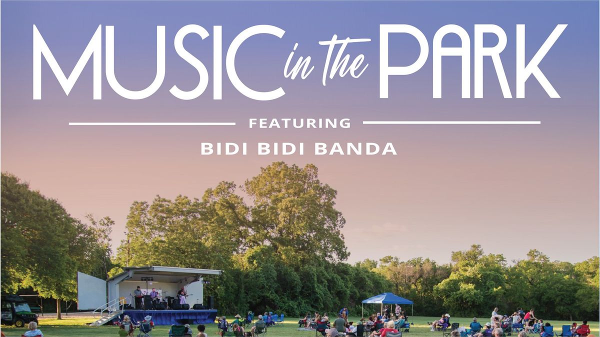 Music in the Park Meet Up!