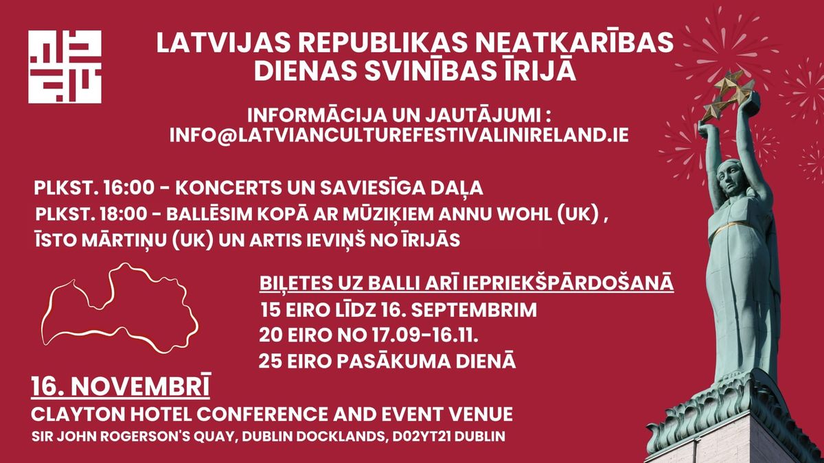 Latvijas Republikas Neatkar\u012bbas dienas Svin\u012bbas \u012arij\u0101