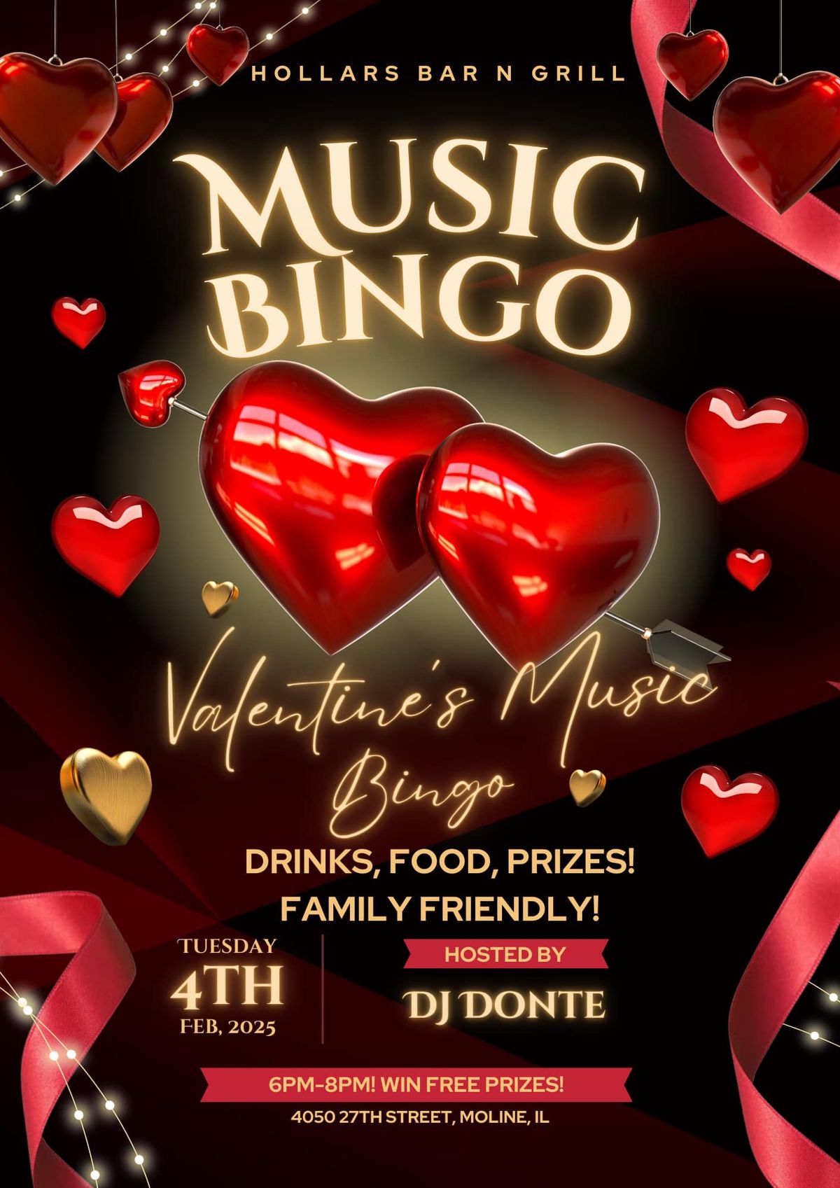 Valentines Music Bingo!