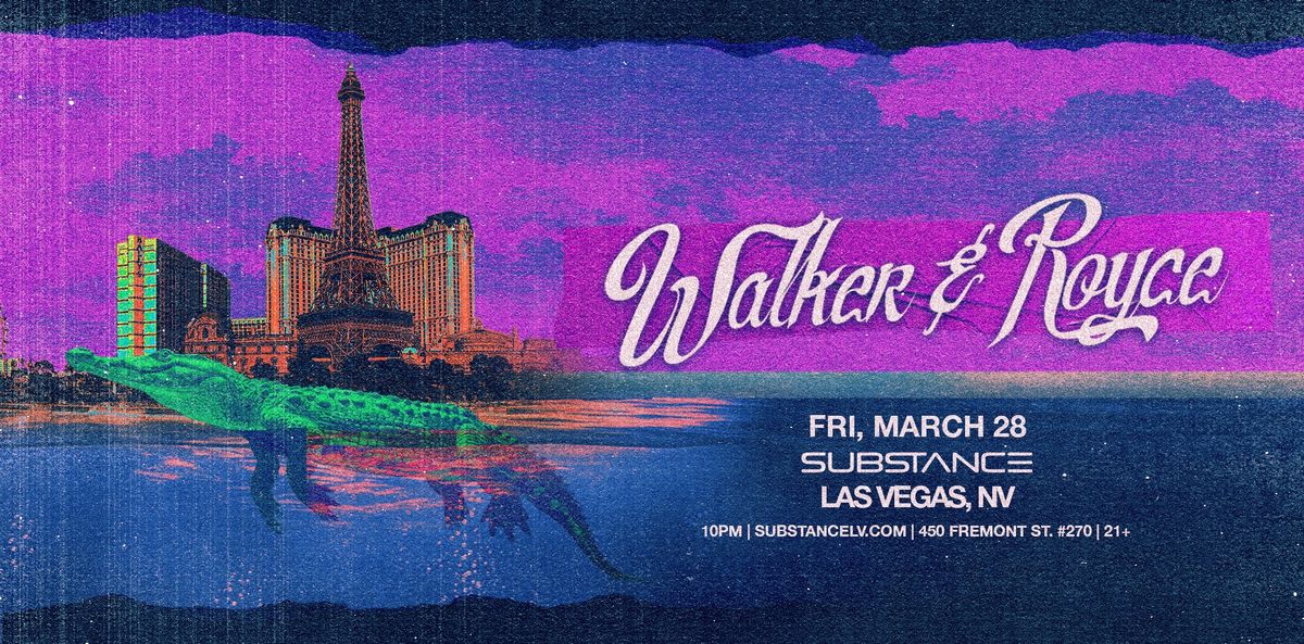 RVLTN & Insomniac Present: Walker & Royce + More! (21+)