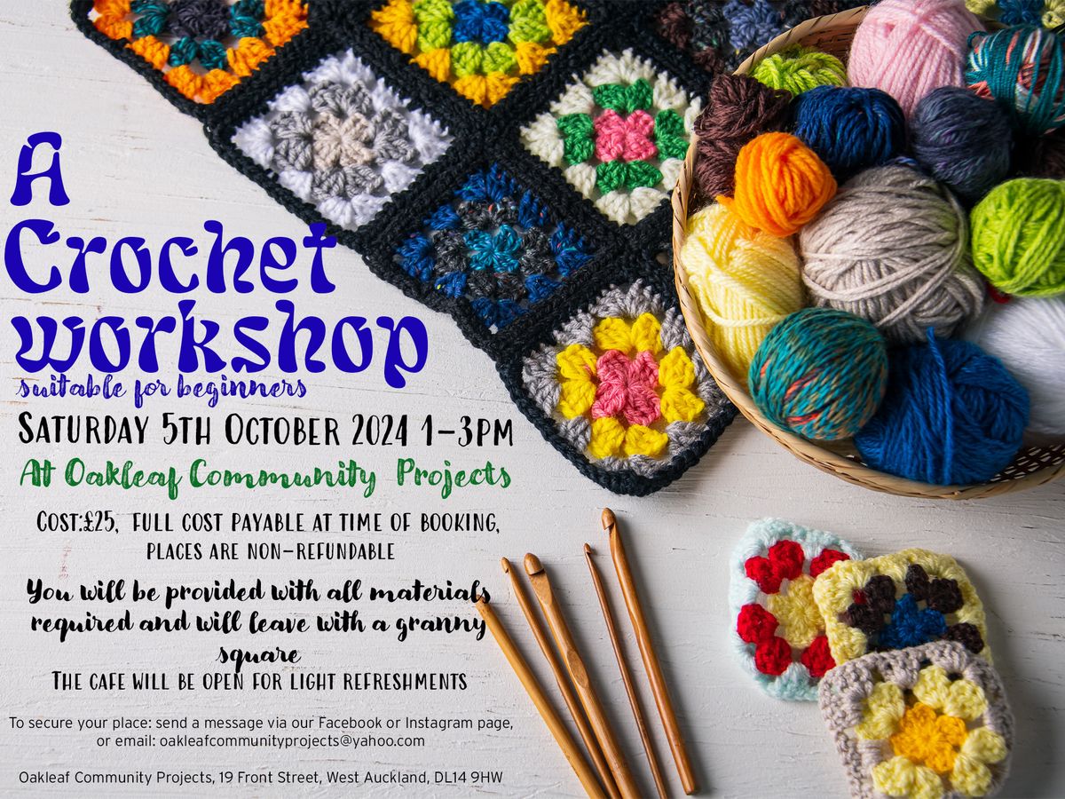 Granny Square Crochet Workshop