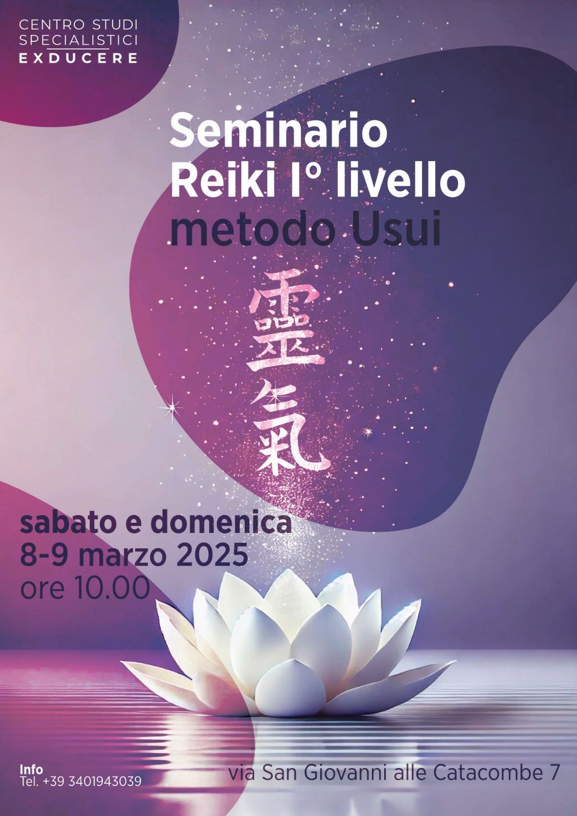 Seminario Reiki I Livello