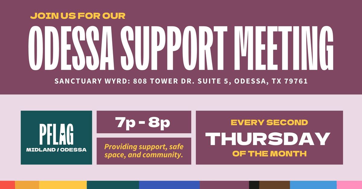 Odessa LGBTQ+ Support Meeting