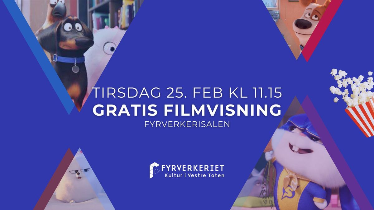 Ferieaktivitet: Gratis filmvisning