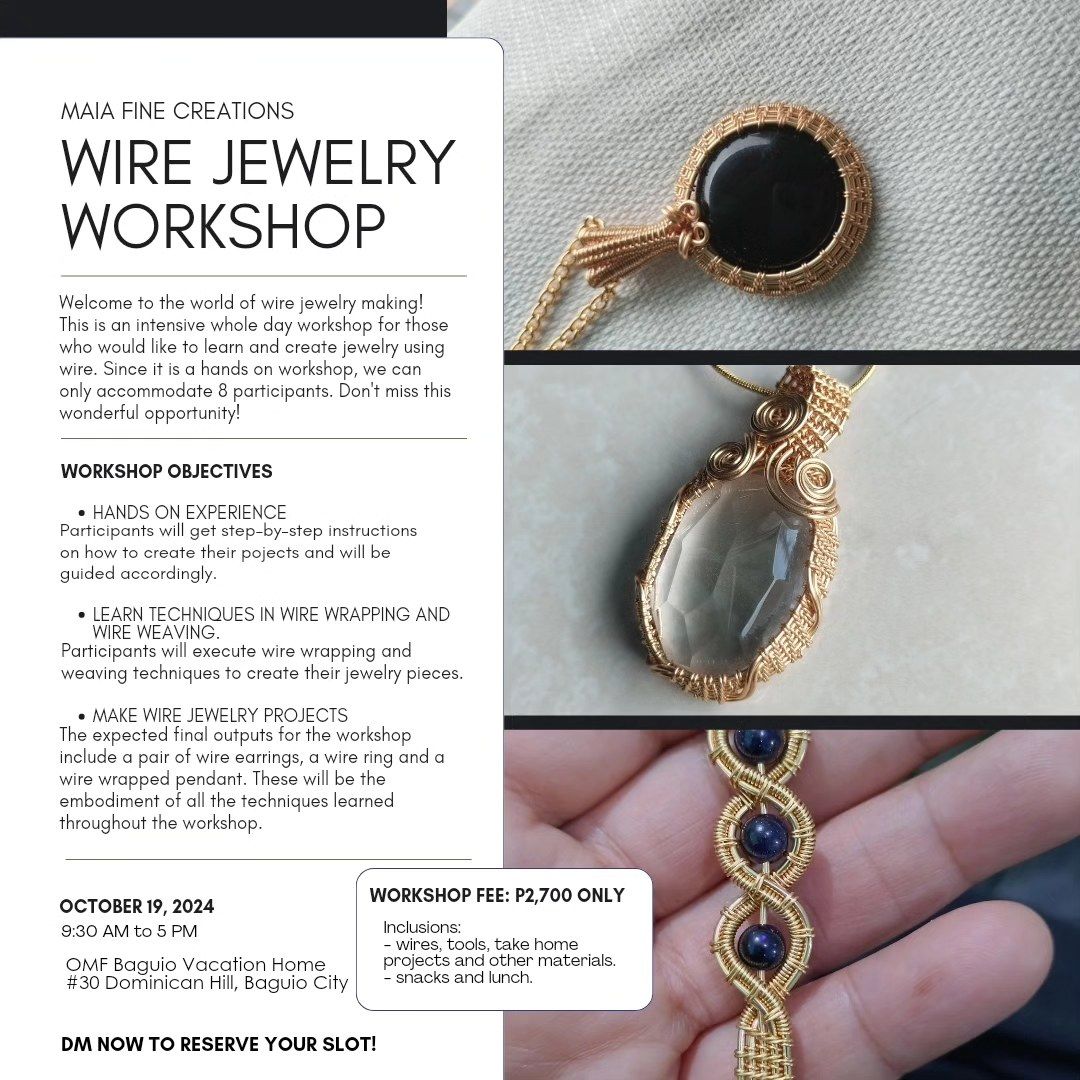 Wire Jewelry Workshop