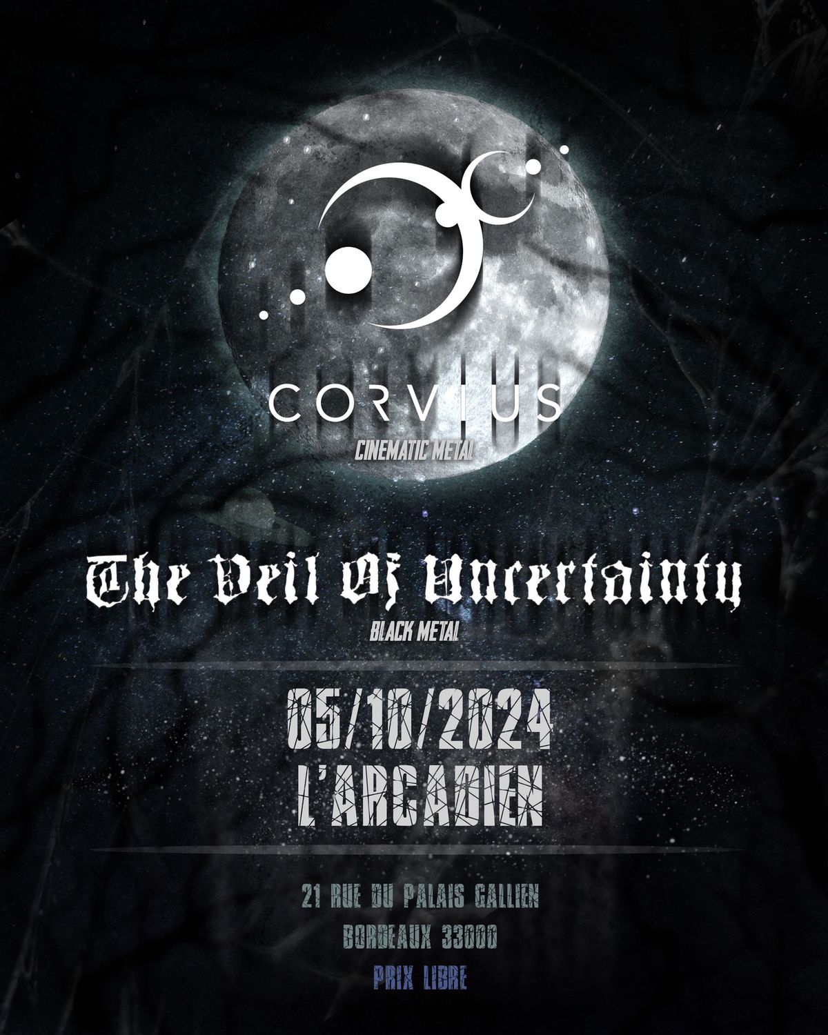 Corvius + The Veil Of Uncertainty