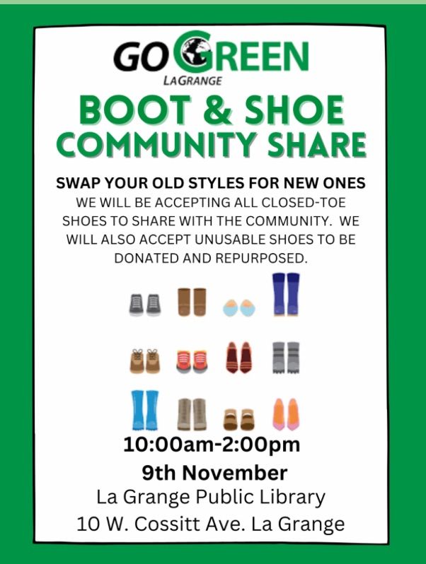 Community Boot and Shoe Share