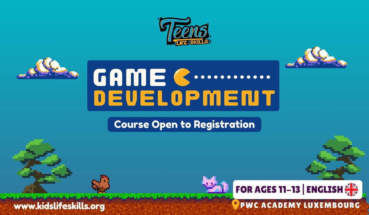 Game Development with Construct 3 | Course for Ages 11-13 in English