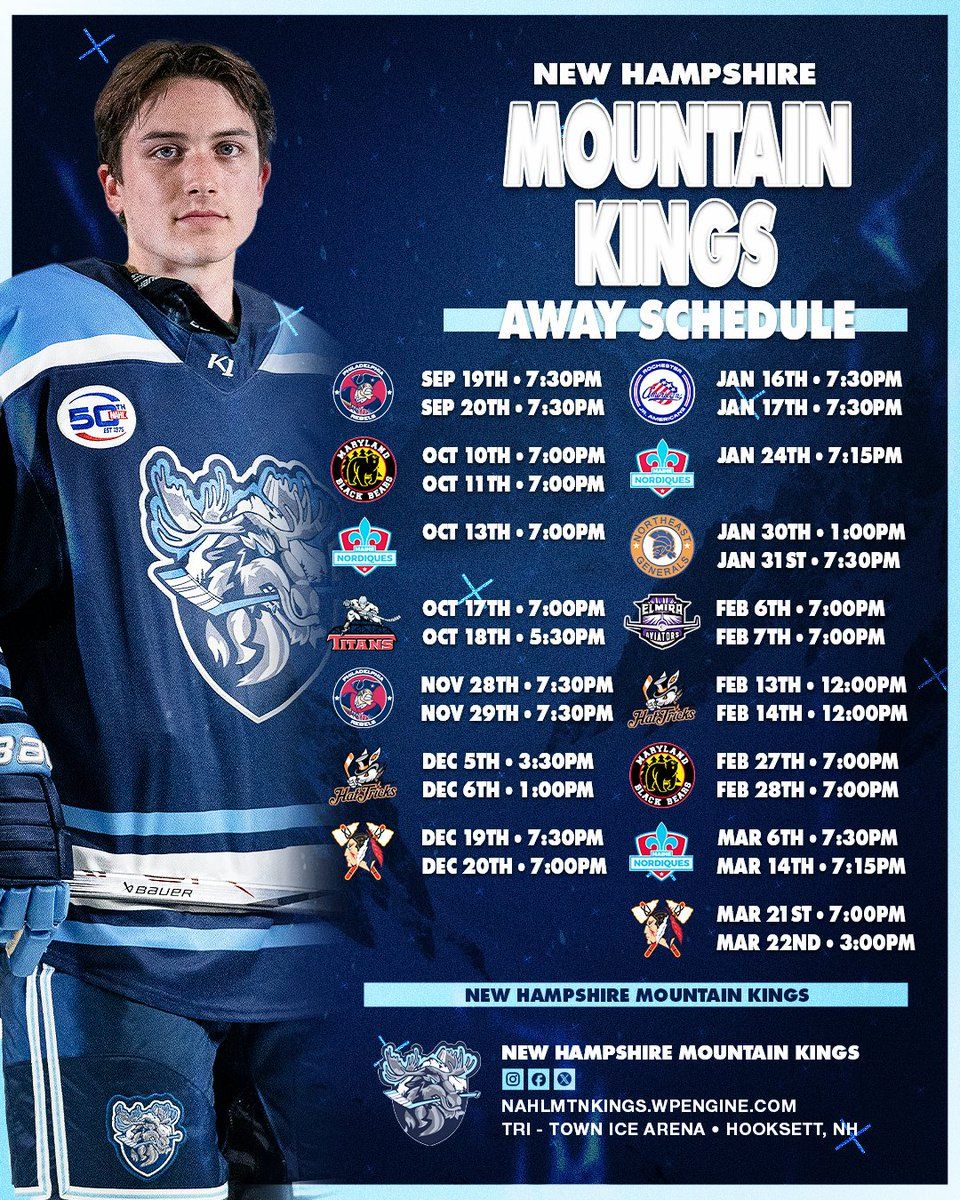 New Hampshire Mountain Kings vs. Elmira Aviators