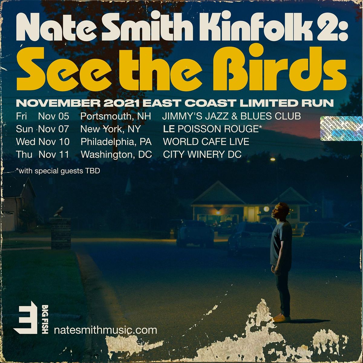 Nate Smith + KINFOLK w\/ DJ Scratch