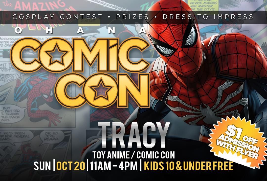 Tracy Toy-Anime-Comic Con