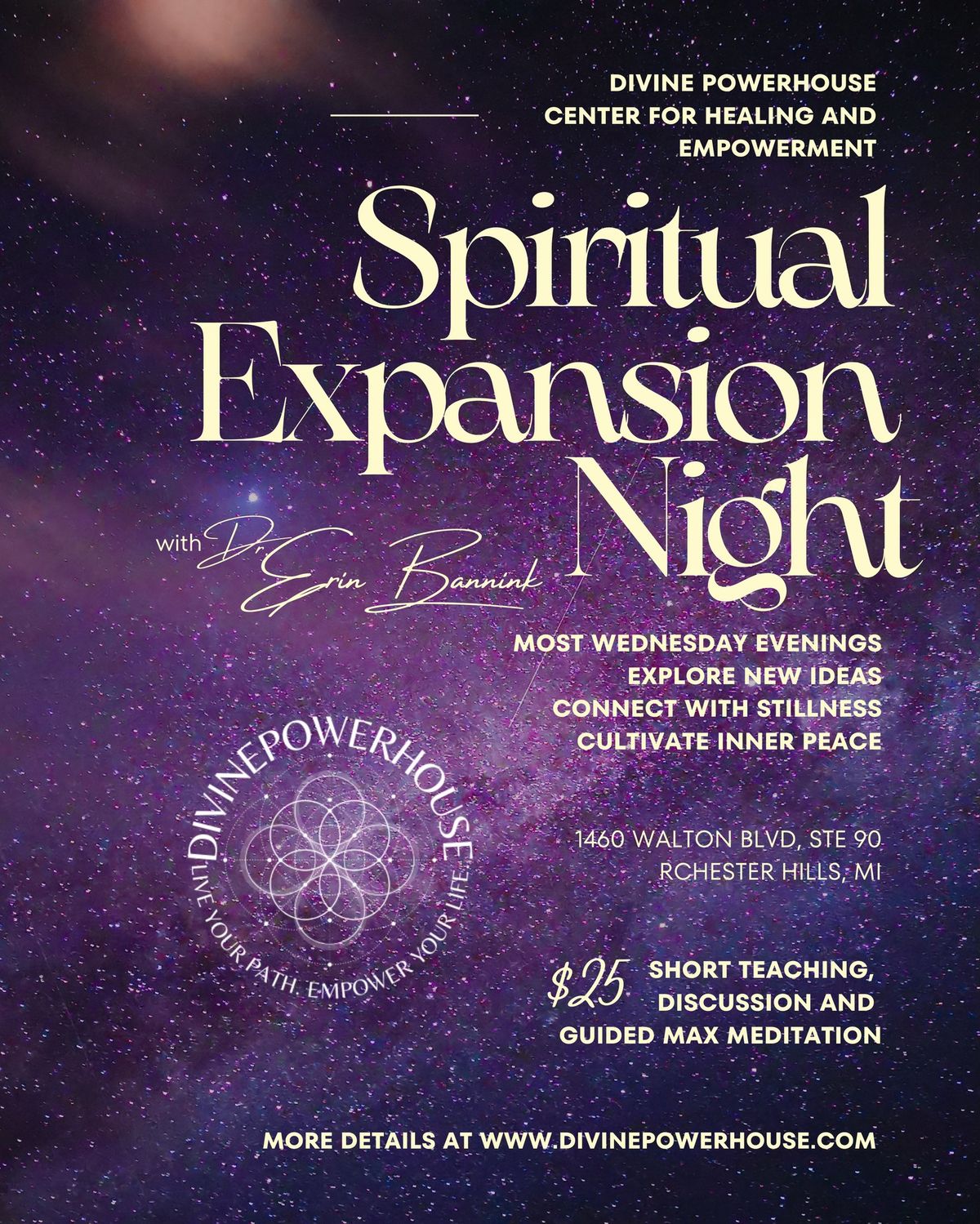 Spiritual Expansion Night