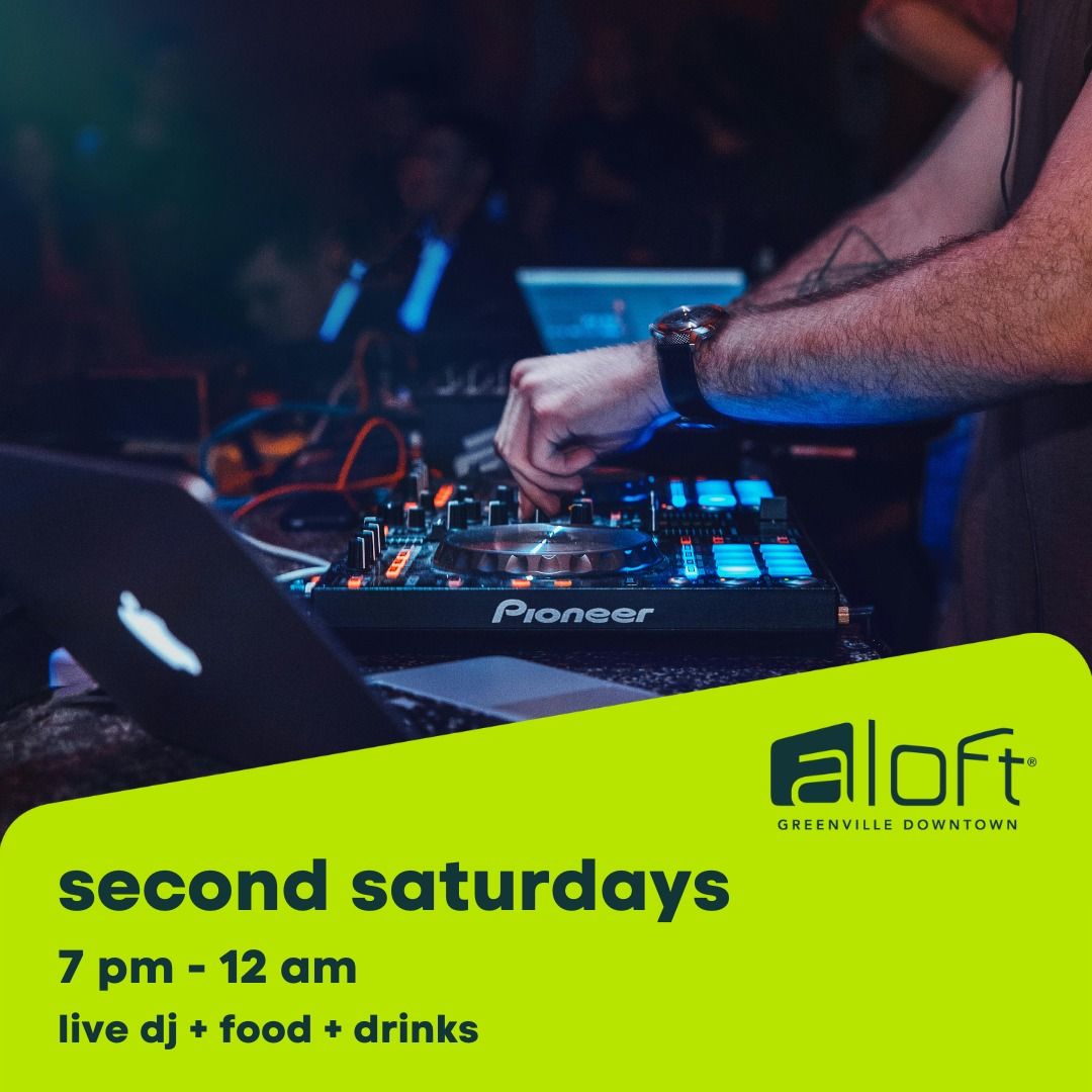 Second Saturdays at Aloft Greenville