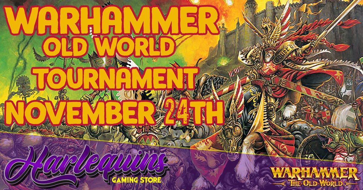 Warhammer Old World 18 player event