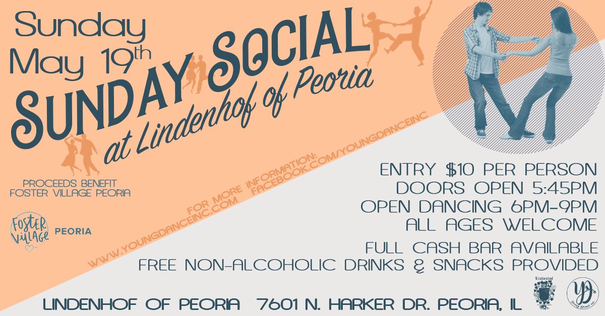 Third Sunday Social Dance for Foste Village of Peoria